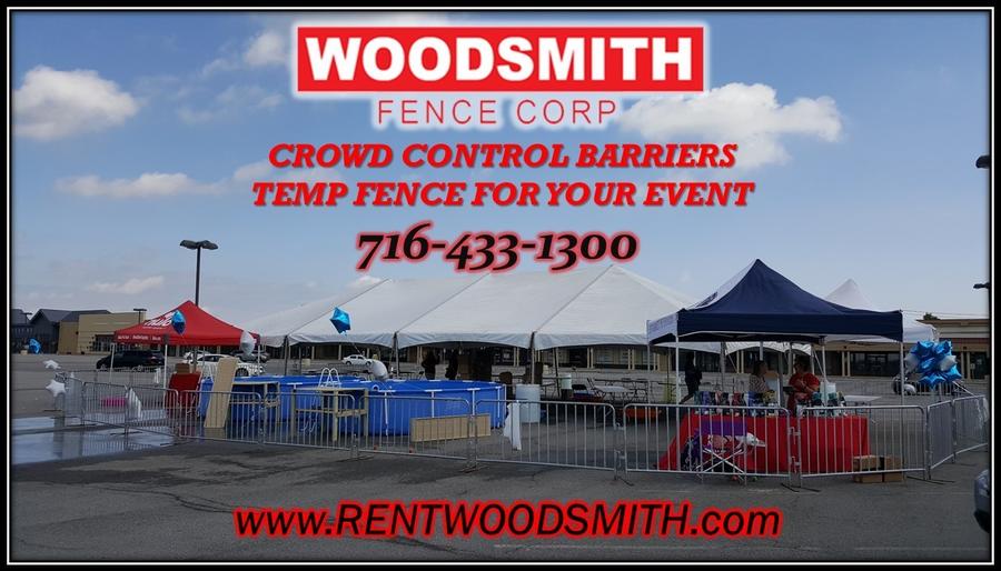 crowd control barriers barracades special events woodsmithfence.com WOODSMITHFENCE.COM RENT FENCE TEMPORARY FENCE PANELS CONSTRUCTION SPECIAL EVENTS WINDSCREEN BUFFALO DEMOLITION  BARRICADES CROWED CONTROL.jpg