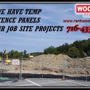 TEMP PANELS FOR JOB SITES WOODSMITHFENCE.COM RENT FENCE TEMPORARY FENCE PANELS CONSTRUCTION SPECIAL EVENTS WINDSCREEN BUFFALO DEMOLITION  BARRICADES CROWED CONTROL WESTERN NEW YORK FENCE COMPANY RENTAFENCE.jpg