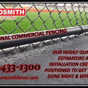 Commercial Fencing High Security Fencing and Enclosures, Guardrails, Bollards, Gates and Controllers, Dumpster Enclosures, woodsmithfence.com.jpg