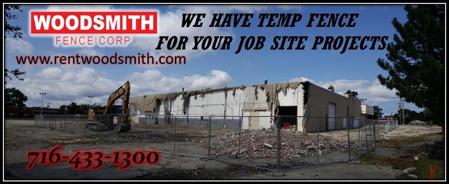 WOODSMITHFENCE.COM RENT FENCE TEMPORARY FENCE PANELS CONSTRUCTION SPECIAL EVENTS WINDSCREEN BUFFALO DEMOLITION  BARRICADES CROWED CONTROL WESTERN NEW YORK FENCE COMPANY RENTAFENCE CONCERTS    DEMO SITE PROJECTS.jpg