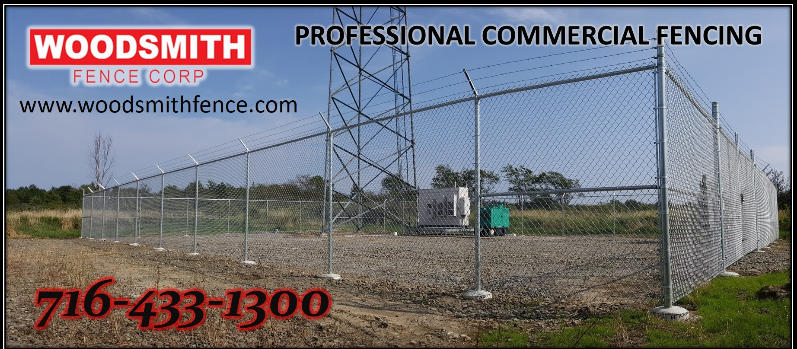 Commercial Fencing High Security Fencing and Enclosures, Guardrails, Bollards, Gates and Controllers Dumpster Enclosures, woodsmithfence.com buffalo.jpg