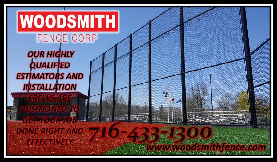 Commercial Fencing High Security Fencing and Enclosures, Guardrails, Bollards, Gates and Controllers, Dumpster Enclosures, woodsmithfence.com fence company in buffalo western new york.jpg