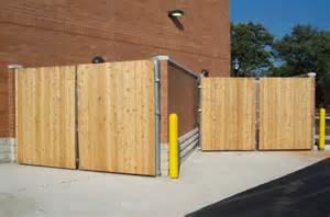 Commercial Fencing High Security Fencing and Enclosures, Guardrails, Bollards, Gates and Controllers, Dumpster Enclosures, woodsmithfence.com fence company in buffalo western new york.jpg