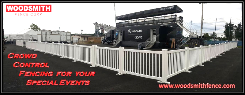 Pedestrian Fencing at Tonawanda Events