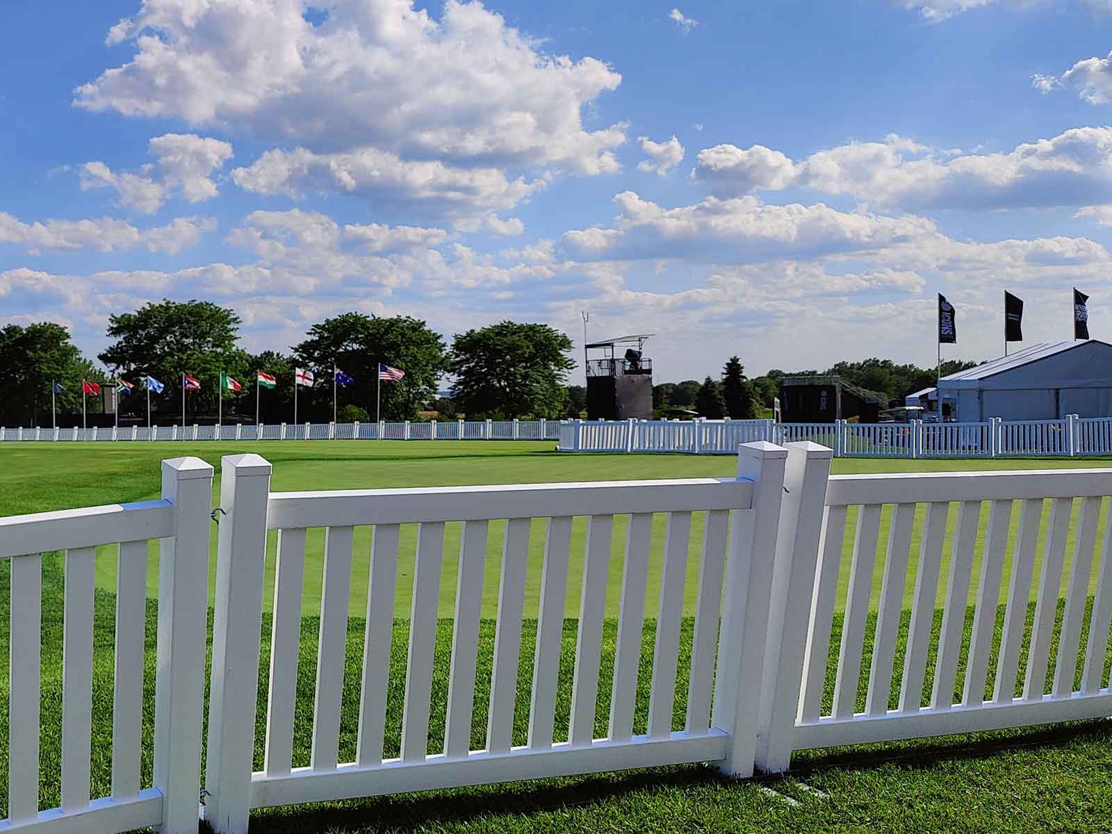 Temporary Vinyl Fencing