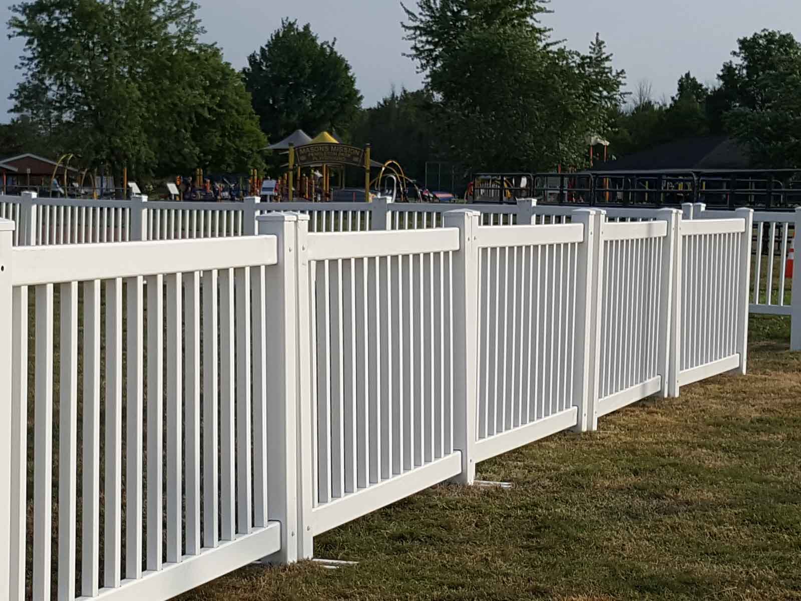 Vinyl Special Event Fencing