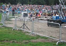 pedestrian barricade